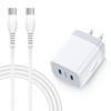 30W Charger Fast Charging Cord Android Phone Charger Block for Samsung Galaxy A17 A36 S25 FE A56 A16 5G S25 Ultra A54 A1