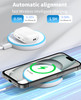Magnetic Wireless Charger for iPhone 16 15 14 13 12 SeriesAirPods 32Pro 2Pro with 20W Power Adapter 15W Wireless MagSafe