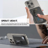 AUROX for MagSafe Wallet Stand Magnetic Wallet Stand Phone Grip Card Holder with Phone Stands Magnetic Card Wallets Hold
