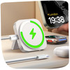 LISEN for Magsafe Charger Stand for AppleTravel Charger for iPhone 16 Pro Charging Station PadMagnetic Wireless Charger
