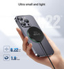 Magnetic Wireless Charger 15W Mag Safe ChargerFast Charging Pad Compatible with iPhone1615141312 Series Airpods 2 3 ProL