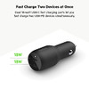 Belkin 36Watt DualUSB Car Charger Power Delivery 2 18W USBC Ports with PPS Charging Apple iPhone 14 14 Pro 14 Pro Max iP