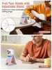 TopMade for MagSafe Wallet with Adjustable Stand Strongest Magnetic Phone Card Holder for iPhone 171615141312 Series Lea