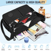TEUEN Nylon Crossbody Bags for Women Waterproof Lightweight Large Travel Purses MultiPocket Pocketbooks Shoulder Bag