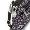Baggallini Womens Modern Everywhere Mini Grey Wild Cheetah