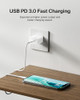 Belkin USB C Charger Block 20W 2Pack Fast Charging Apple iPhone 17 Air Pro Pro Max iPad AirPods Apple Watch Samsung Gala