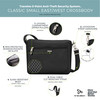 Travelon AntiTheft Classic Small EastWest Crossbody