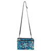 Sakroots Cambria Smartphone Crossbody in Eco Twill Removable Crossbody Strap Royal Blue Seascape