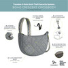 Travelon AntiTheft Boho Crescent Crossbody