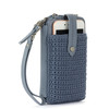 The Sak Silverlake Smartphone Crossbody in Crochet Removable Crossbody Strap Maritime