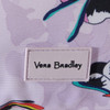 Vera Bradley Womens Recycled Lighten Up Reactive Hipster Crossbody Purse Lavender Butterflies One Size