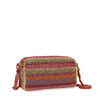 The Sak Cora Phone Crossbody in Crochet Adjustable Convertible Strap Sunset Stripe