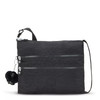 Kipling womens Womens Alvar Bag Super Light Durable Messenger Bag Nylon Shoulder Crossbody Bag Black Noir Medium US