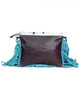 Myra Bag Womens Effervescence Leather And HairOn Tooled Turquoise One Size