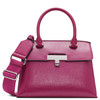 Calvin Klein Womens Becky Mini Crossbody Bag 2 in 1 Vegan Leather 2 Pockets Raspberry Radiance One Size