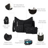 Baggallini womens Modern Everywhere Bag Black Quilt One Size US