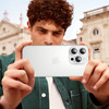 LUVI Compatible with iPhone 16 Pro Max 16 pro Bling Camera Lens Protector Gear Design Diamond Individual Ring 9H Tempere