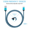 USB C Cable for iPhone 17 Air 16e 16 15 Pro Max 15Pro Type C Cable Fast Charging Phone Charger Braided Android Cord for