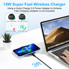 for Google Pixel 10 Wireless Charging Pad 15W Wireless Phone Charger Fast Charging Station for Pixel 10 Pro XL 9a 8 7Sam