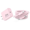 iPhone 17 16 Pro Charger Fast Charging 20W USB C Fast Charger Block with 10FT Long USB C to C Charging Cable for iPhone