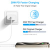 iPhone 17 16 15 Charger Fast Charging 2 Pack 20W USB C Charger Block with 6FT Type C Cable Compatible with iPhone 1717 P