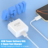 45W USB C Charger for Google Pixel 99 Pro9 Pro XL9 Pro Fold88A8 Pro7 Pro7A76543 XL 45W Type C Wall Charger Super Fast Ch