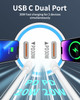 iPhone 16 Fast Car ChargerCar Charger for iPhone 1560W Dual USB C Fast Car Charger Adapter20W PD USBC Wall Charger Block