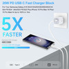 for Samsung A16 Fast Charger Block Type C 20W USB C Wall Plug Adapter 2Pack for Samsung Galaxy A17 5G A25 A15 S25Ultra A