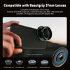 NEEWER 17mm to 37mm 58mm Lens Filter Adapter Ring Compatible with Beastgrip 37mm Lenses 58mm Filters Phone Cage Rig Stab