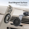 SYNCWIRE Magnetic Phone Ring Holder for MagSafe 360 Rotation Cell Phone Grip Stand Finger Ring Kickstand TwoSided Magnet