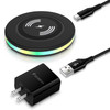 Android Wireless Charger Fast Charging Pad for Samsung Galaxy S25 Ultra S25 S25 S24 FE S24 Ultra S24 S24 S23 S22 S21 S20