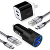USB C Fast Car Charger for iPhone 17 16e 16 15 Pro Max Samsung Galaxy A17 A16 A15 A36 A56 S25 S24 Ultra Z Flip6 Fold6 A5