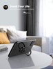 Lamicall Cell Phone Ring Holder Stand Phone Finger Gip Kickstand 360 Rotation Polished Metal Grip for Magnetic Car Mount