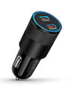 60W USB C Car Charger Dual PD 30 Fast Charging Adapter Flush Fit Cigarette Lighter Plug for iPhone 17 16 15 Pro Max 16e
