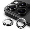 JETech Camera Lens Protector for iPhone 16 Pro 63Inch and iPhone 16 Pro Max 69Inch Bling Glitter Individual 9H Tempered