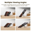 PITAKA MagSafe Phone Grip 360 Degree Rotation Magnetic Phone Grip Compatible with iPhone 171615141312 MagEZ Grip 3 Black
