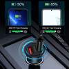 USB C Car Charger 38W Fast Charge Car Charger Adapter PDQC 30 Dual Port Cigarette Lighter USB Plug for iPhone 17 Pro Max