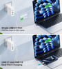 Mac Book Pro Charger 140W Type C Fast Charger for USB C Port MacBook Pro MacBook Air ipad Pro 4Port PD20W Wall Charging