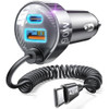 LISEN 90W for iPhone 17 16 15 Pro Max Car Charger USB C Fast ChargeSuper Fast for iPhone 15 16 17 Pro Car Charger Type C