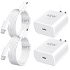 iPhone 17 16 15 Pro Max Charger Fast Charging 45W USB C iPhone Charger Fast Charging Cable 10FT Long Type C Chargers Blo