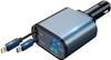 4 in 1 Retractable Car Charger 60W Fast Car Phone Charger with Retractable Cord Type C and Lightning Compatible with iPh