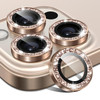 Matekxy for iPhone 16 ProiPhone 16 Pro Max Camera Lens Protector Glitter AntiScratch Bling Ring Cover Cute Girly Individ