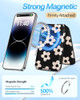 Shorogyt Compatible with Magsafe Wallet for Magnetic Fold Card Holder for Women Cute Phone Wallet for iPhone 17161514131