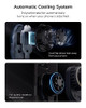 iOttie Velox Pro MagSafe Compatible Dash Windshield Car Mount with Wireless Charging CryoFlow Cooling Compatible with Ma