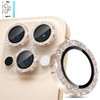 imluckies for iPhone 16 Pro iPhone 16 Pro Max Camera Lens Protector ARAF Tempered Glass 9H UltraTough Metal Individual L