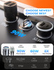 AINOPE 90W for iPhone 17 Pro Max 16 15 Super Fast Car Charger USB C MiniMetal Invisible Cigarette Lighter Adapter Valent