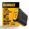 DEWALT Heavy Duty 100W USB C Charger BlockGaN 2 Port 100 Watt Fast Compact Wall Charger for MacBook Pro MacBook Air Goog