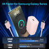 Super Fast Charger Type C 25W USB C Wall Charger Fast Charging for Samsung Galaxy S25 UltraS25S25S24S24 UltraS24S24S23 U