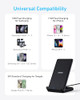 Anker 313 Wireless Charger Stand QiCertified for iPhone 171717 Pro17 Pro Max151413 10W FastCharging Galaxy S23 S22 S21No