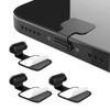 BlingKingdom 3pcs USB Type C AntiLost Anti Dust Plugs Dust Cover Port Plugs Protection Compatible with iPhone 15 Samsung